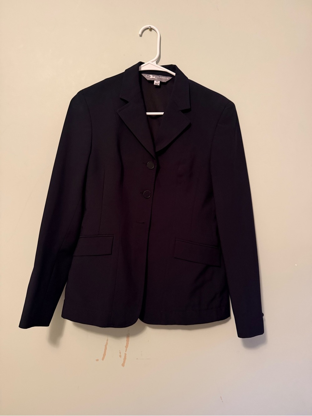 R.J Classics Black Show Coat